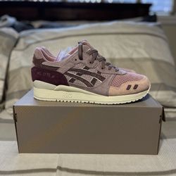DS Kith Ronnie Fieg ASICS Gel-Lyte III Remastered 07 Blush By Invitation Only Size 9.5