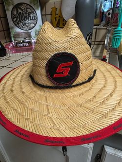Straw hat, special edition snap-on serape