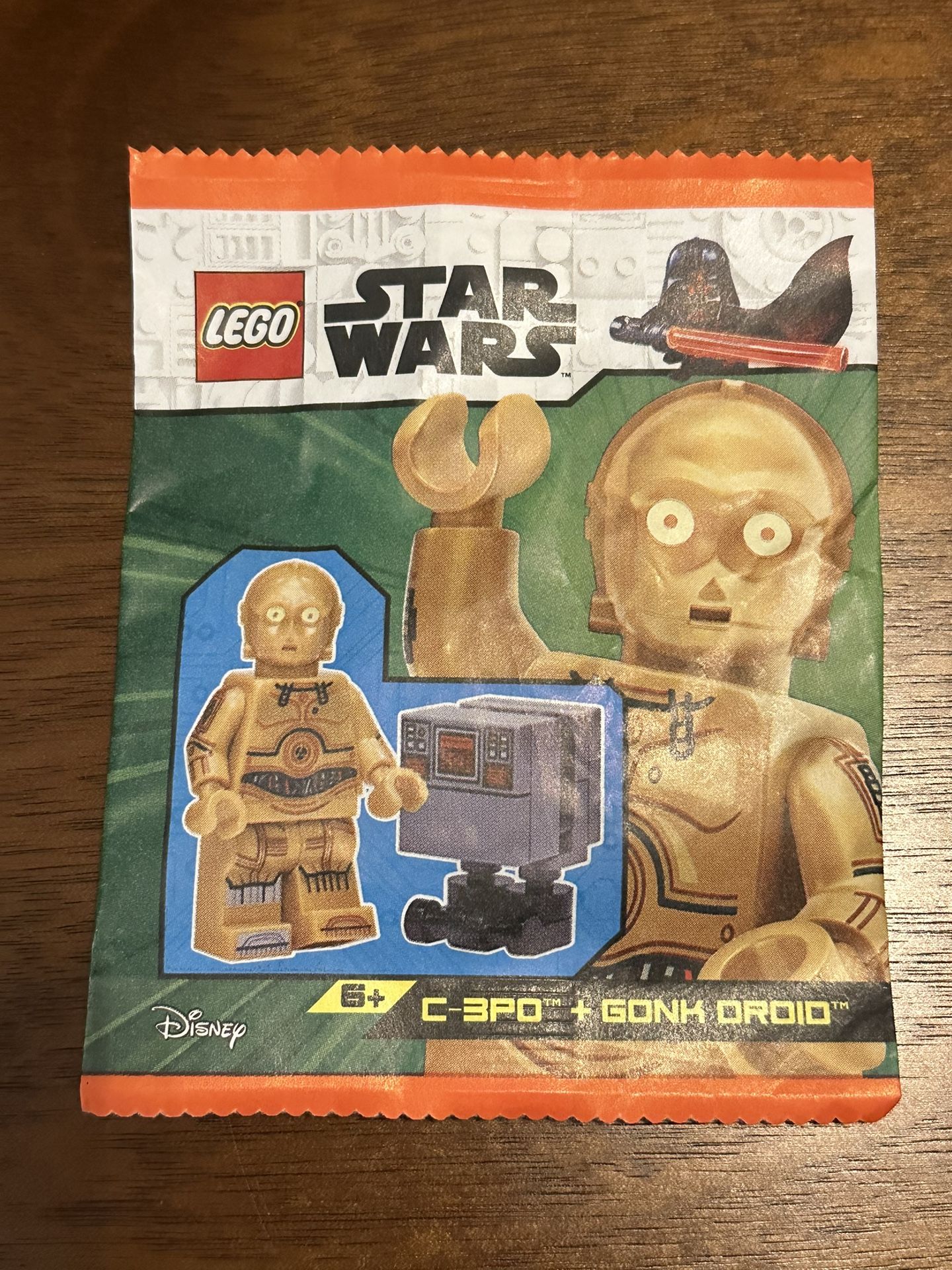 LEGO Star Wars C-3PO + Gonk Droid Paper Bag *NEW AND SEALED*