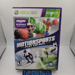 Motionsports : Play For Real ( Microsoft Xbox 360 ) - CIB -