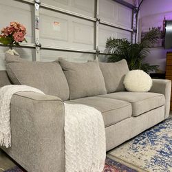 Free Delivery - Grey Sofa Couch
