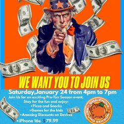 Pre Tax Season Event 💸🤑