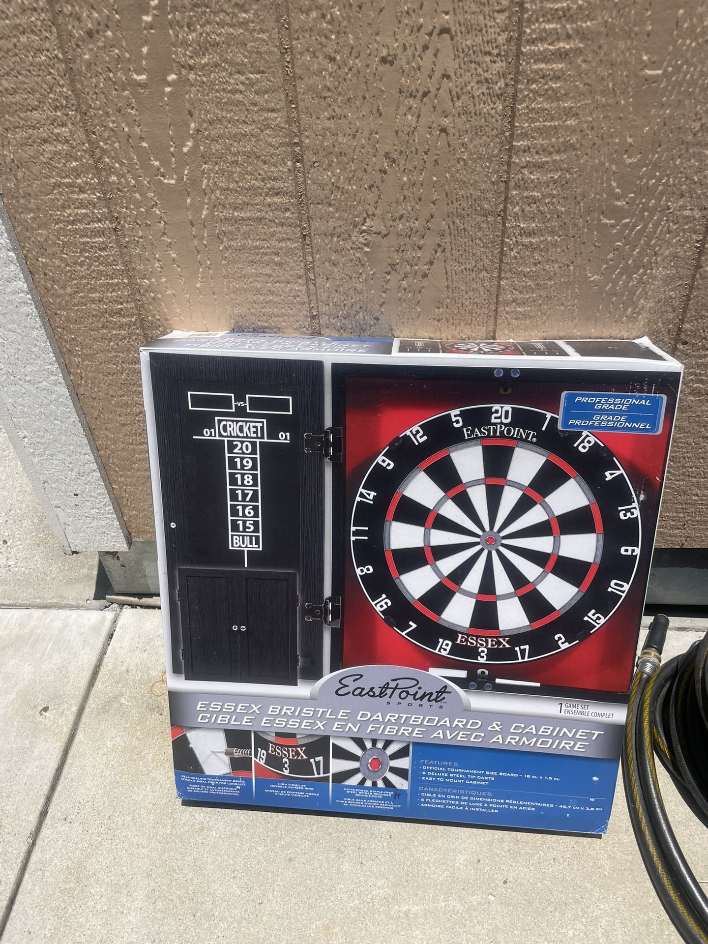Dart Board Cabinet Set