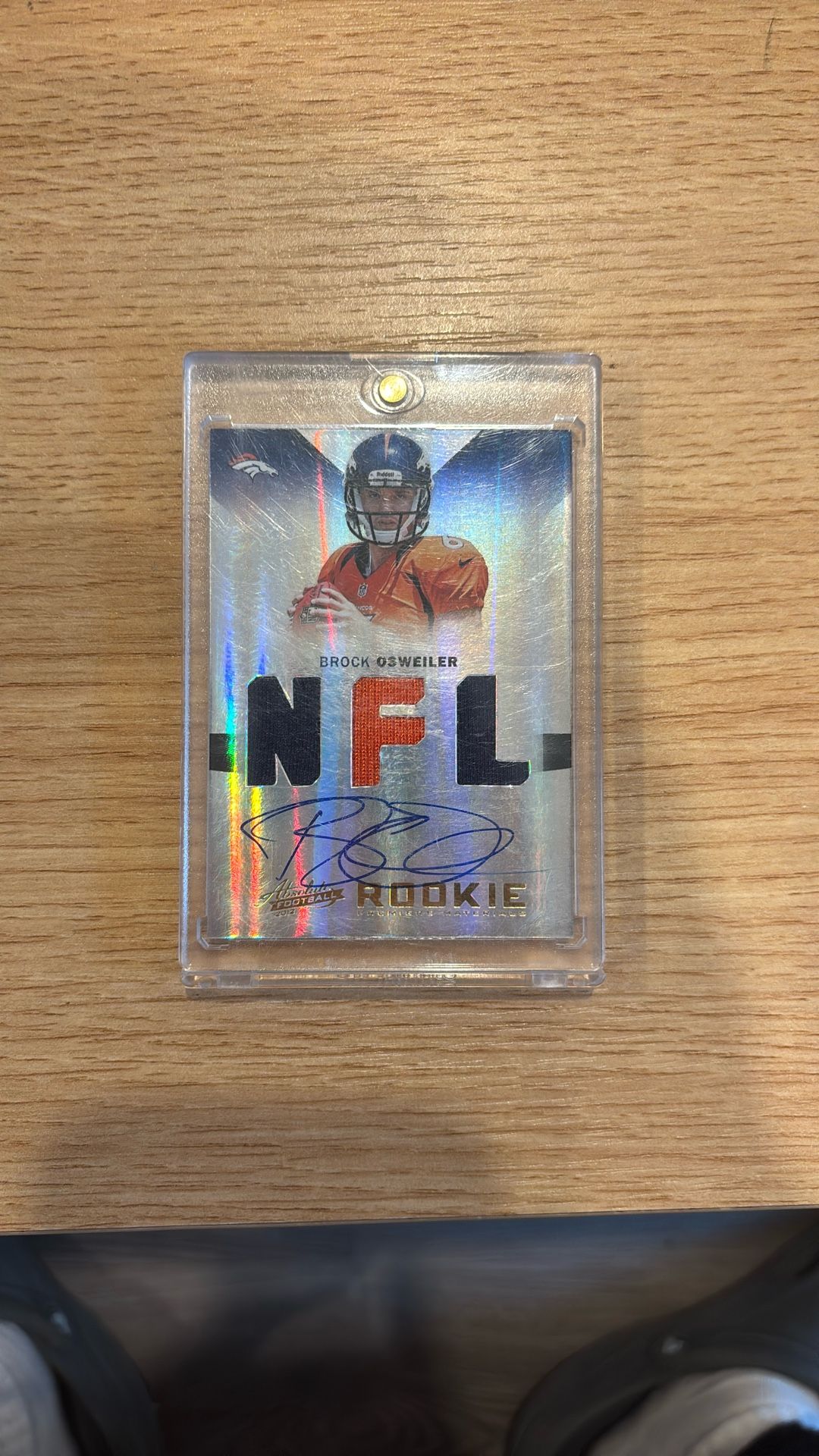 Brock Osweiler Autographed Rookie Card