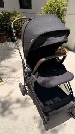 Nuna URBN Flex Stroller – Excellent Condition – Includes Travel Bag, Rain Cover & Cup Holder