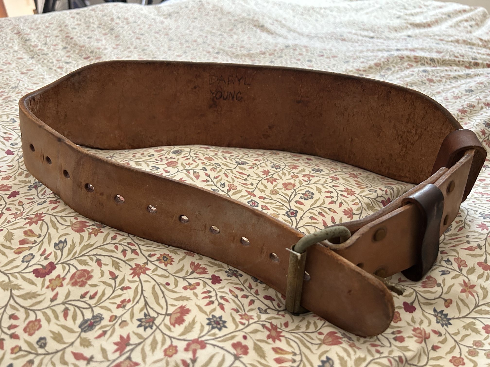 Genuine Leather Weight Belt