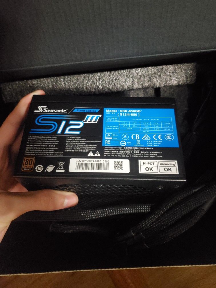Seasonic S12 Iii Core Reactor
