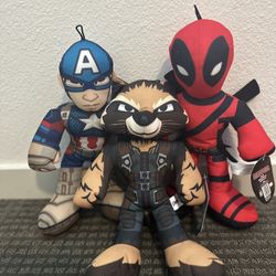 Captain America ,Deadpool ,And A Rocket Raccoon Bundle