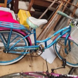 Girls Schwinn Bike With Basket 