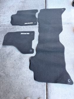 Ram floor mats