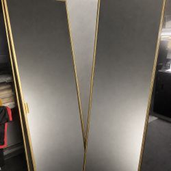 Closet Door Mirrors (qty 4)