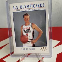 1992 Larry Bird Olympic Card