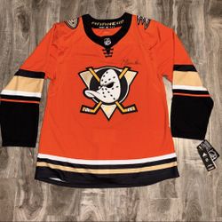 Anaheim Ducks Signed Hockey Jersey  