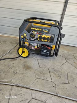 Firman Generator 9400w Dual Fuel