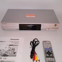 Panasonic ,DVD Recorder/Player with Remote, Manual And Cable. Works Fine.