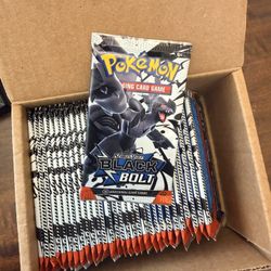30x Black Bolt Booster Packs