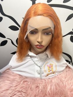 Bob Water Wave Lace Front T Part On Side