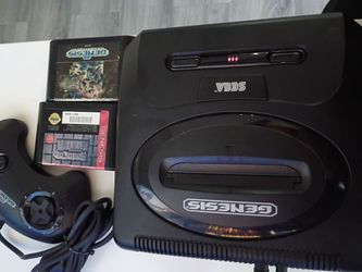 Sega genesis + 2 games