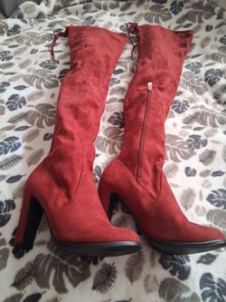 High-Thigh Boots Size 8