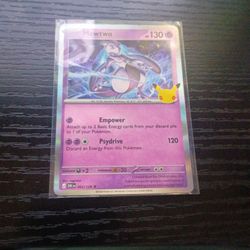 Pokemon Mewtwo 62/128 30th Anniversary Set