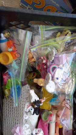 Bags of toys