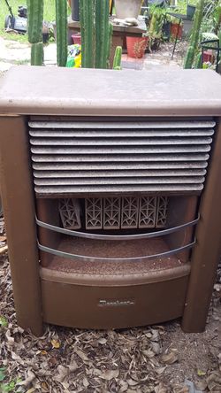 antique dearborn gas heater