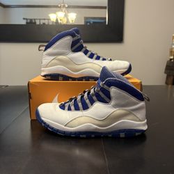 Size 12 - Air Jordan Retro TXT Old Royal White Blue Grey Leather