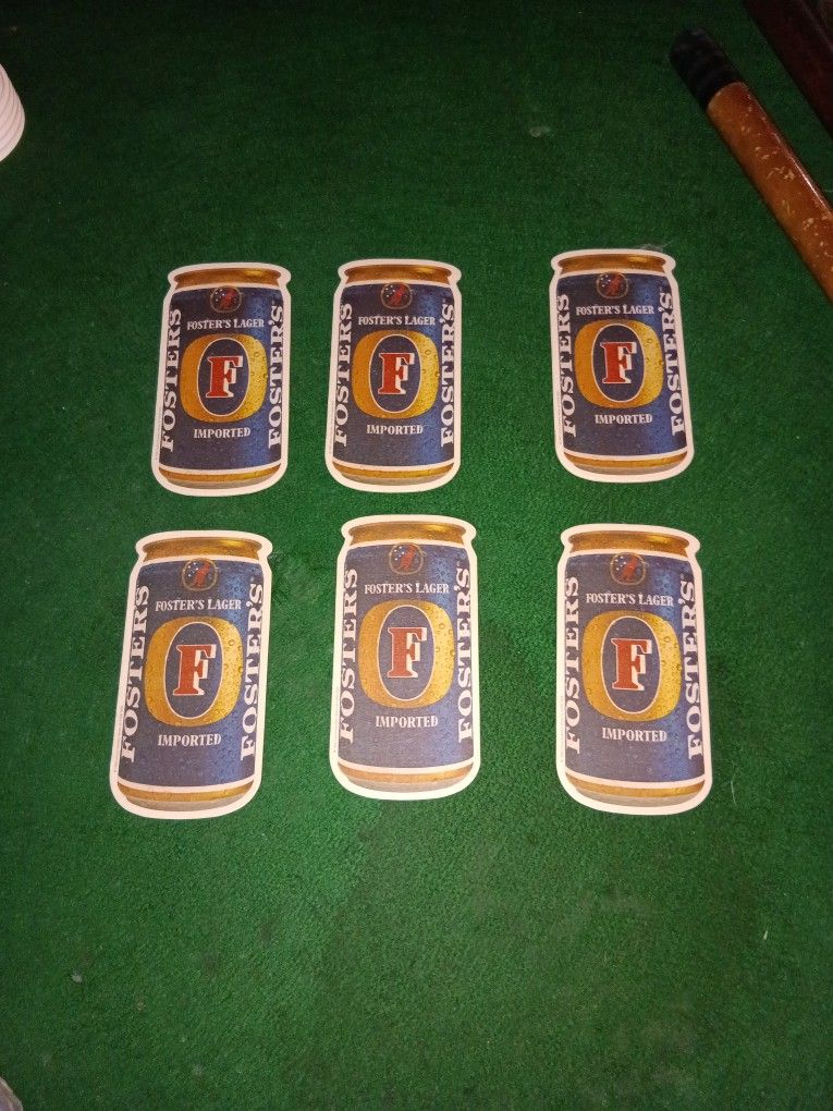 6 Vintage Coasters