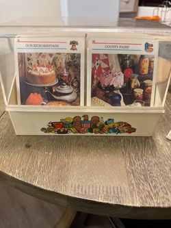 Vintage recipe cards