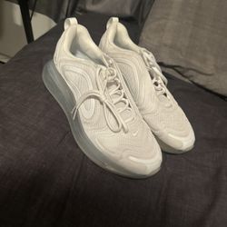 Men 11.5 US Nike Air Max 720 Sneaker Triple White Men Sneaker Original Sport Shoes