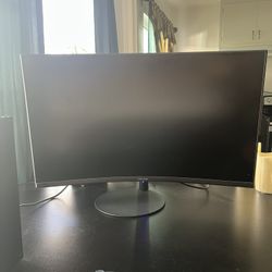 Samsung - S39C 27" FHD 75Hz Curved Monitor (HDMI
