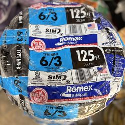 New Romex Wire 6/3