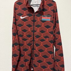 Nike Men Kenya Pro Elite Olympic Running Track Podium Jacket CI8739-010 Sz XXL