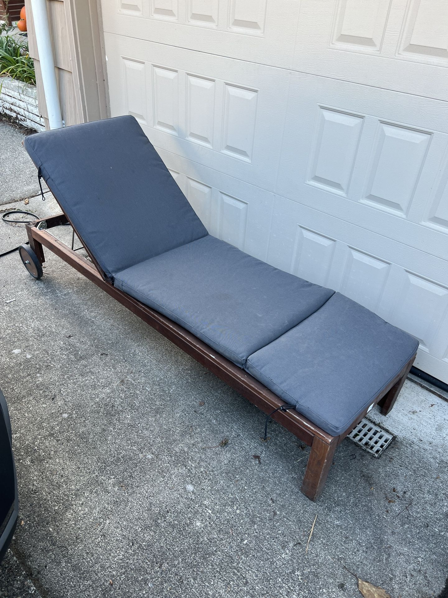 IKEA NÄMMARÖ Outdoor Wooden Chaise Lounger