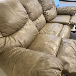 Leather Sofa Recliner 