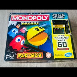 PAC MAN MONOPOLY SET - COLLECTORS ITEM 