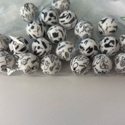 Nurse And Hairdresser Silicone Beads For Craft