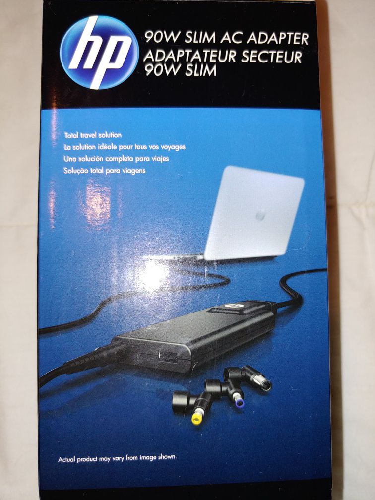 HP Notebook 90-Watt Slim Adapter NIB