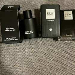Bundle Of Tom Ford 0.14 Oz + Dior Homme Parfum 