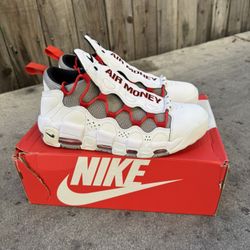 Nike Air More Money ‘Habanero Red’ 