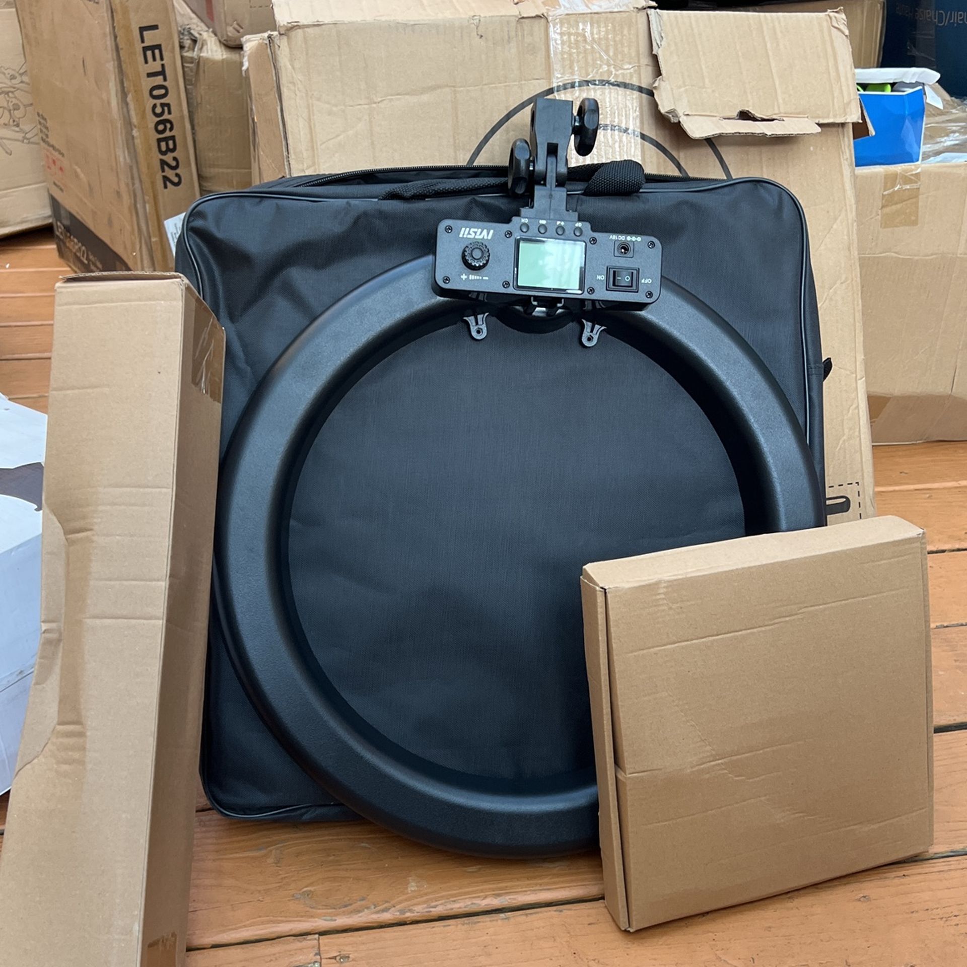 19in Ring Light Never used !! Open Box