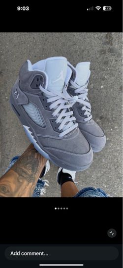 Jordan 5’s Wolf grey 🐺