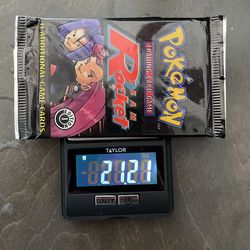 1st Edition heavy Team Rocket Pokemon Boosterpack
