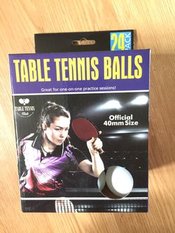 Table tennis 🏓 balls