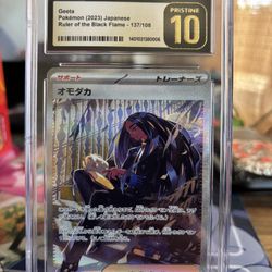 CGC 10 PRISTINE Geeta #137 (2023) Pokemon Ruler of The Black Flame Japanese