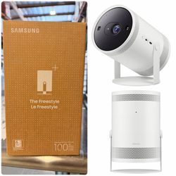 SAMSUNG 30"-100" The Freestyle Gen 2  with Gaming Hub, FHD HDR Smart Portable Projector - SP-LFF3CLAXXZA Brand New In Box