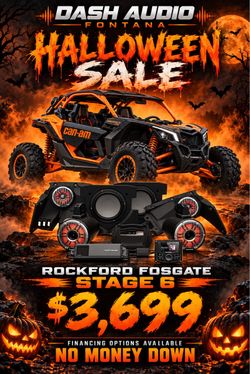 Rockford Fosgate Stage 6 UTV Audio Kit