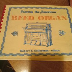 Music Book for an 1877 Pump Reed Organ.