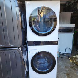 LG Front Load Washer And Dryer Gas High Efficiency
