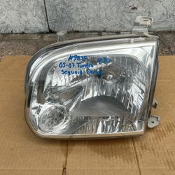 2005-2007 Toyota Sequoia Tundra Driver Side Headlight